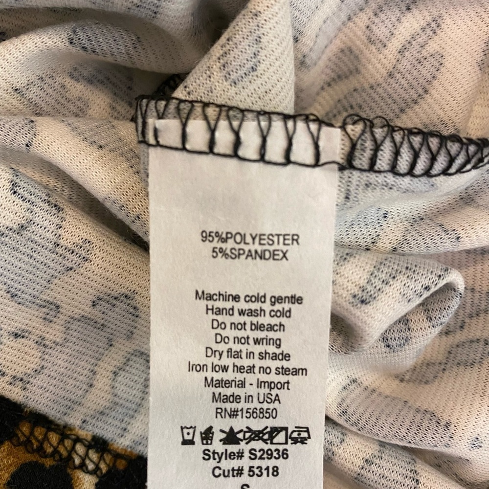 HERSHE Ladies Size S Animal Print Skirt NWOT - Picture 3 of 5